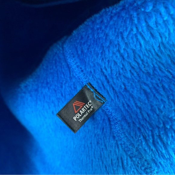 Patagonia Blue Fleece Snap Re-Tool T-Pull Woman’s Medium - Picture 8 of 13